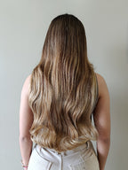 Base y Mechas Rubio Cenizo