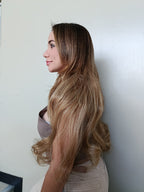 Base y Mechas Rubio Cenizo